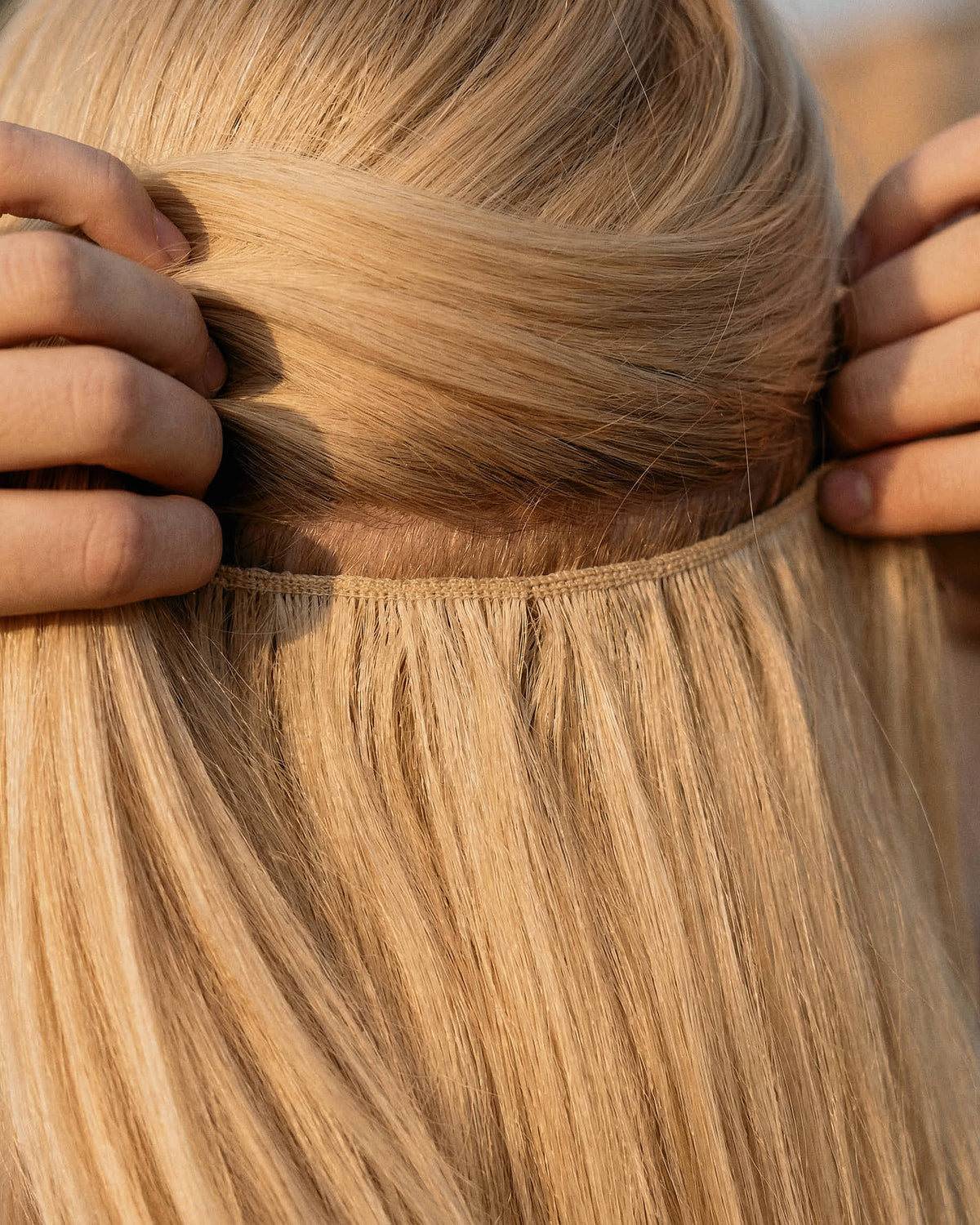 Bundle Double Weft Straight 613 Blonde