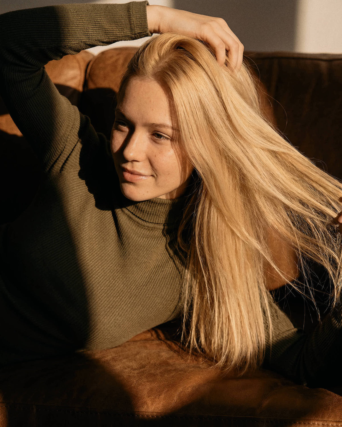 Bundle Double Weft Straight 613 Blonde