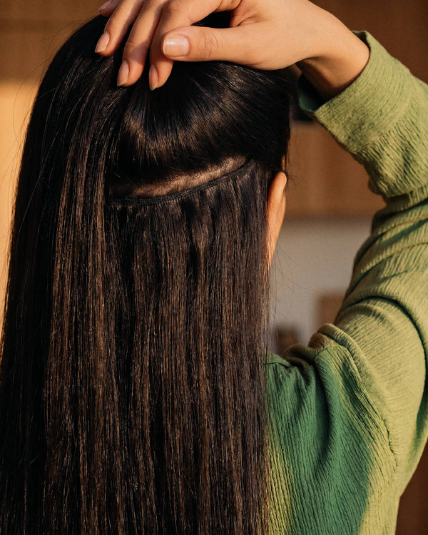 Bundle Double Weft Straight Naural